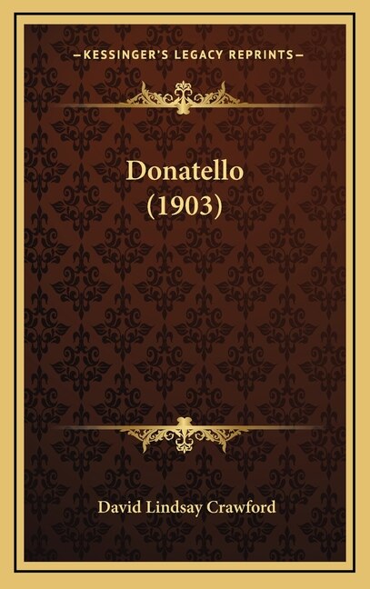 Front cover_Donatello (1903)
