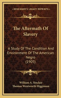 Front cover_The Aftermath Of Slavery
