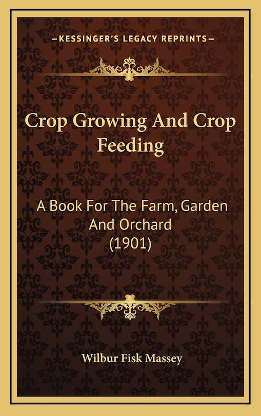 Couverture_Crop Growing And Crop Feeding