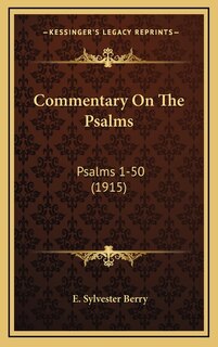 Couverture_Commentary On The Psalms