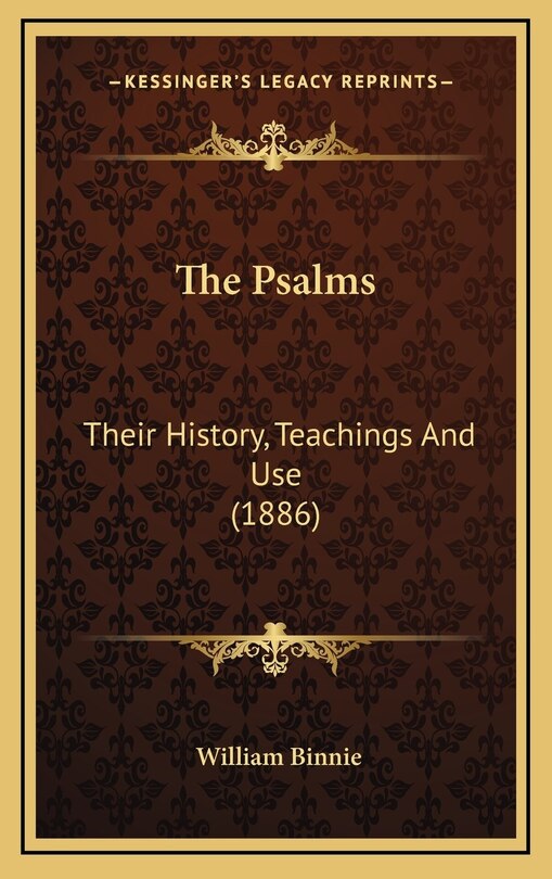 Front cover_The Psalms