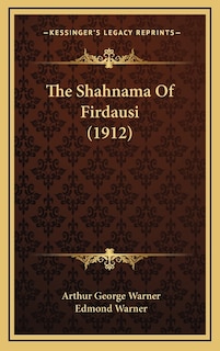 Front cover_The Shahnama Of Firdausi (1912)
