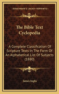Couverture_The Bible Text Cyclopedia