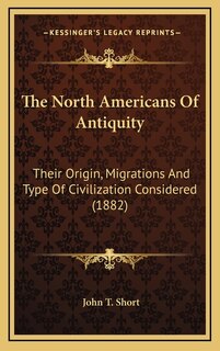Front cover_The North Americans Of Antiquity
