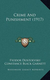 Front cover_Crime and Punishment (1917)