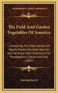 Couverture_The Field and Garden Vegetables of America