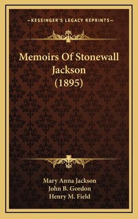 Couverture_Memoirs Of Stonewall Jackson (1895)