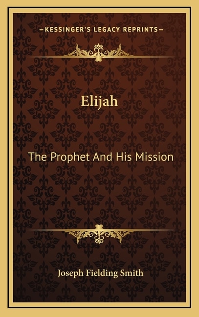 Front cover_Elijah