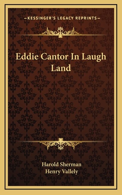 Front cover_Eddie Cantor In Laugh Land