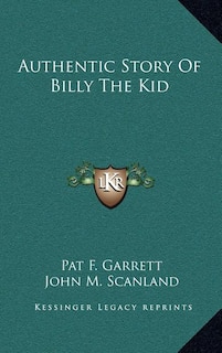 Couverture_Authentic Story Of Billy The Kid