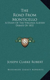 Front cover_The Road From Monticello