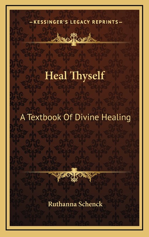 Front cover_Heal Thyself