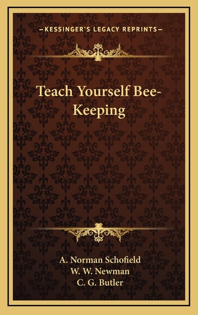 Front cover_Teach Yourself Bee-Keeping