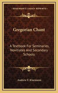 Couverture_Gregorian Chant