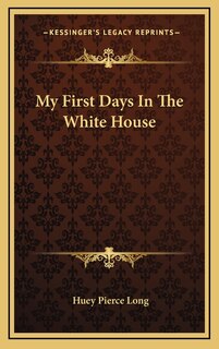 Couverture_My First Days In The White House