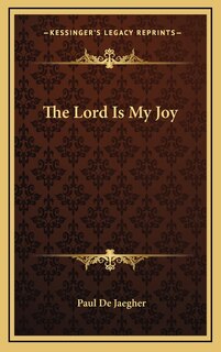 Front cover_The Lord Is My Joy