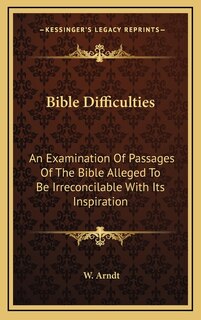 Front cover_Bible Difficulties