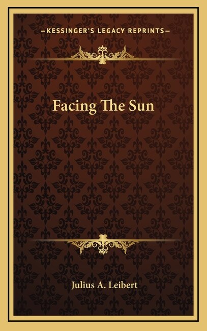 Front cover_Facing The Sun