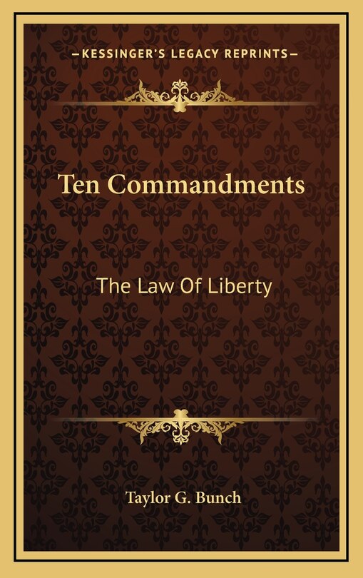 Front cover_Ten Commandments