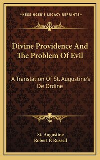 Front cover_Divine Providence And The Problem Of Evil