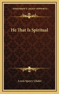 He That Is Spiritual