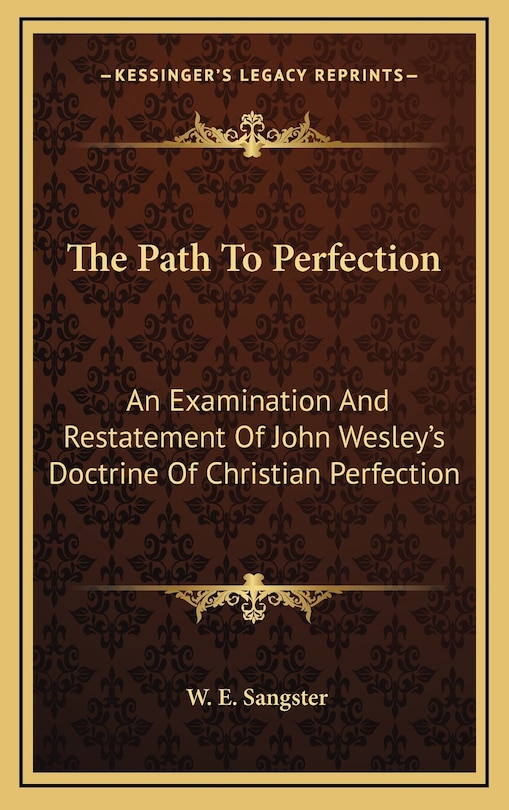 Front cover_The Path To Perfection