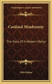 Front cover_Cardinal Mindszenty