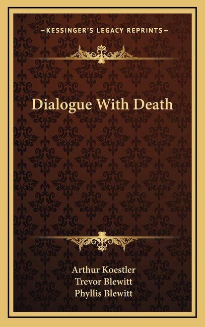 Front cover_Dialogue with Death
