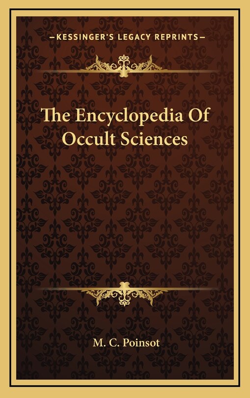 Front cover_The Encyclopedia of Occult Sciences