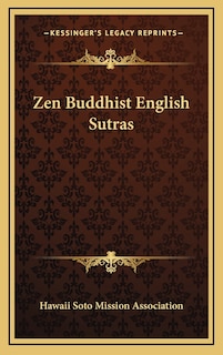 Couverture_Zen Buddhist English Sutras