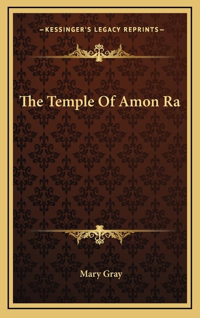 Front cover_The Temple Of Amon Ra