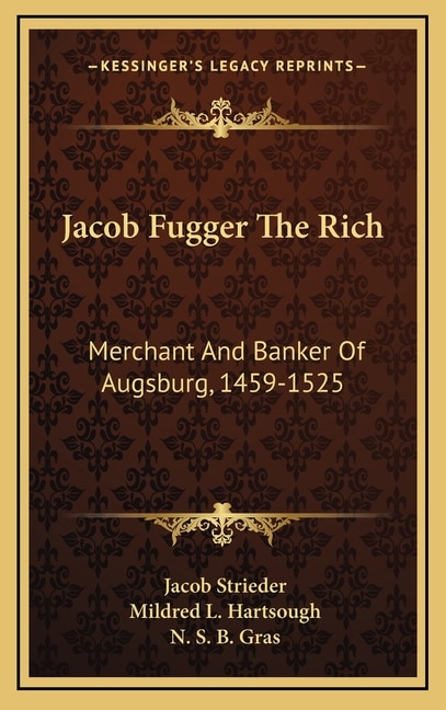Couverture_Jacob Fugger The Rich