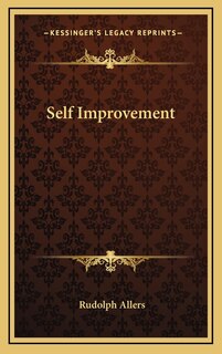 Front cover_Self Improvement