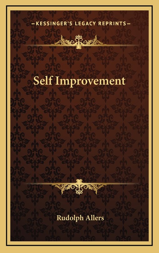 Front cover_Self Improvement