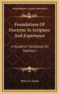 Couverture_Foundations of Doctrine in Scripture and Experience