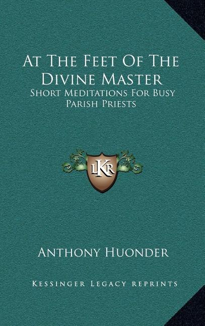 Front cover_At the Feet of the Divine Master