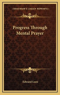 Couverture_Progress Through Mental Prayer