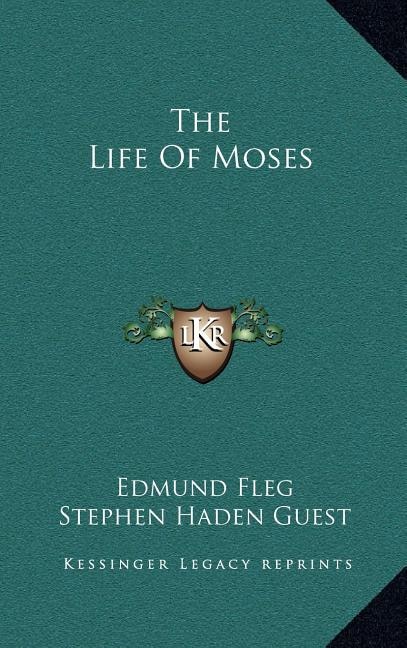 Front cover_The Life Of Moses