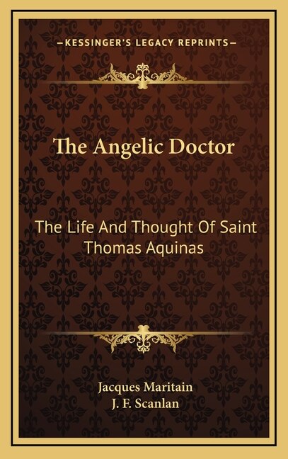 Front cover_The Angelic Doctor