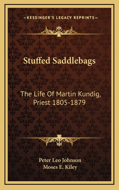 Couverture_Stuffed Saddlebags