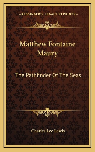 Couverture_Matthew Fontaine Maury