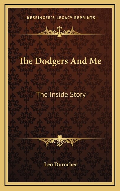 Front cover_The Dodgers And Me