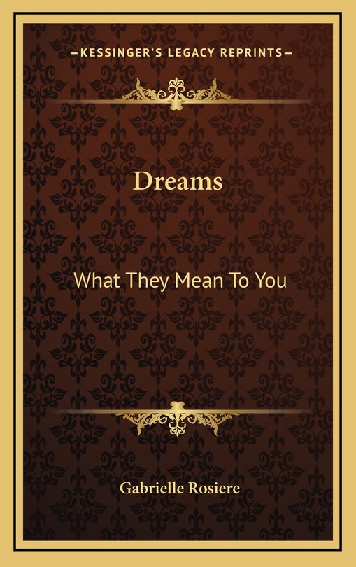 Front cover_Dreams