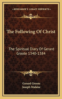 Front cover_The Following Of Christ