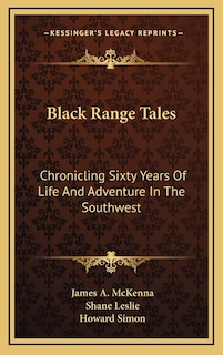 Couverture_Black Range Tales