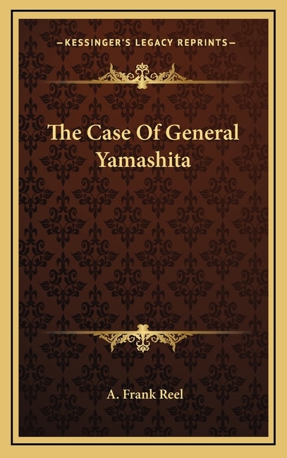 Front cover_The Case of General Yamashita