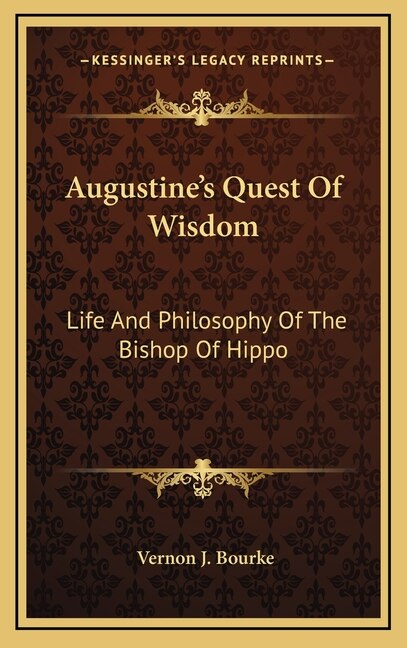 Front cover_Augustine's Quest Of Wisdom