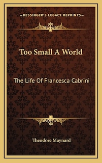 Front cover_Too Small A World