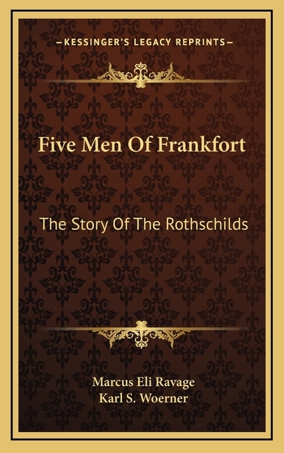 Front cover_Five Men Of Frankfort