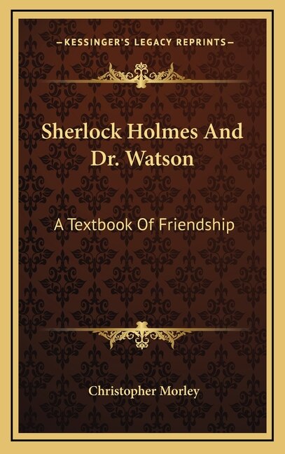 Couverture_Sherlock Holmes And Dr. Watson